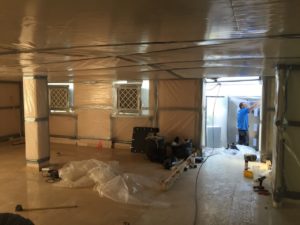 opération désamiantage Bandol (Var) par GMC Construction