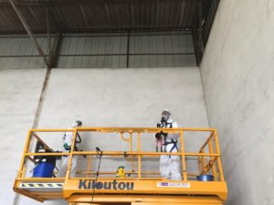 opération désamiantage la valette (Var) par GMC Construction