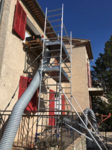 désamiantage villa GMC Construction