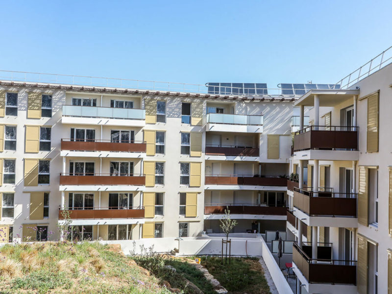construction logements collectifs var par GMC Construction