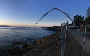 chantier Hôtel Les Roches au Lavandou par GMC Construction