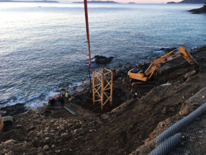 chantier Hôtel Les Roches au Lavandou par GMC Construction