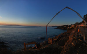 chantier Hôtel Les Roches au Lavandou par GMC Construction